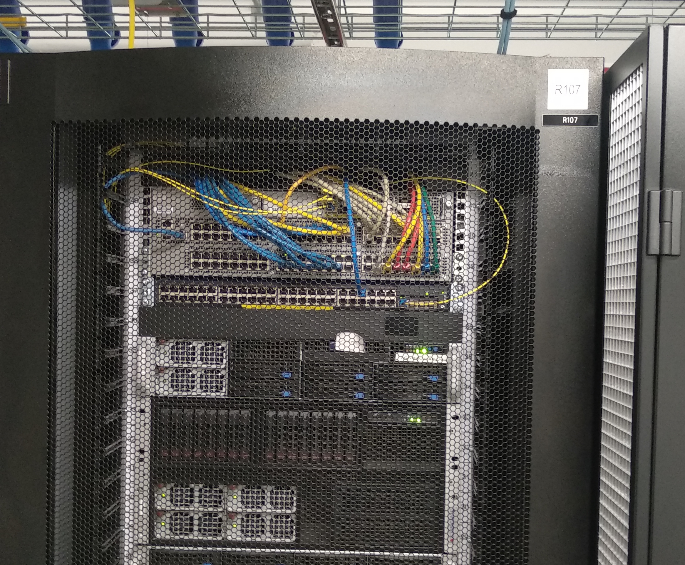 Winston is located in the CSD building, ground floor, datacenter room.